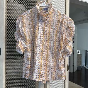Thierry Colson Vita blouse sz medium